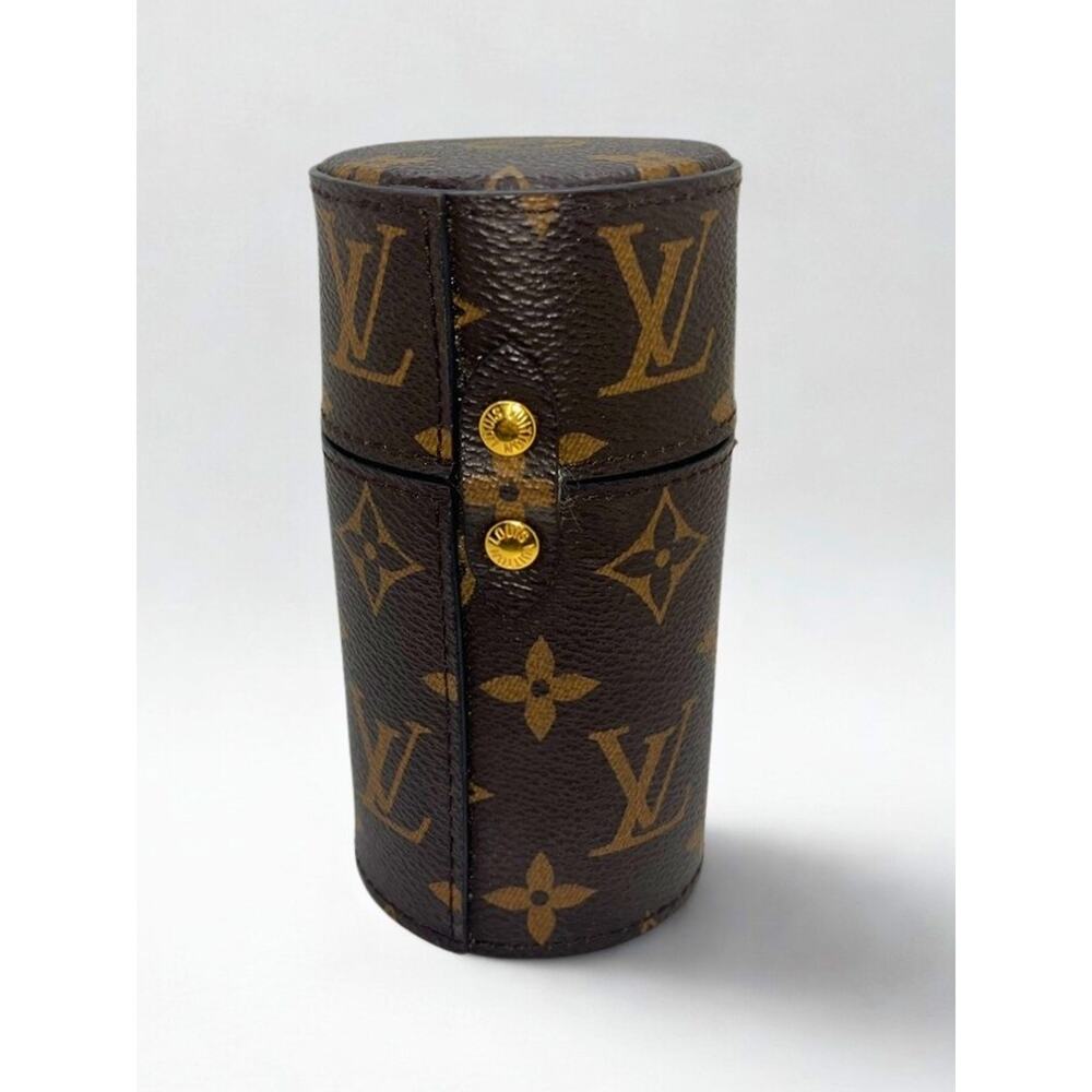 Louis Vuitton Monogram 100ML Travel Perfume Case Brown LS0153 PL4109 - Picture 4 of 12